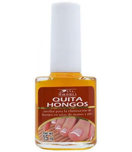 QUITA HONGOS PARA UÑAS 15ML UÑA MARAVILLA