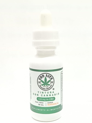 "BV" TINTURA DE CANNABIS NARANJA 30ML CBD