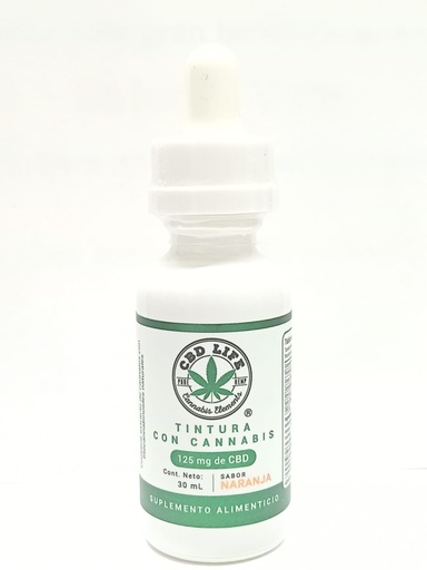 TINTURA DE CANNABIS NARANJA 30ML CBD