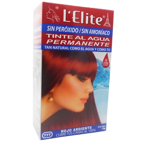 TINTE ROJO ARDIENTE #777 10GR ELITE