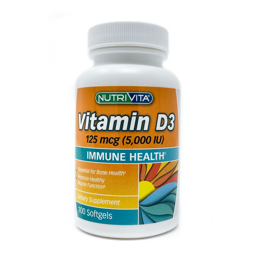 VIT D3 5,000 IU 100TAB NUTRIVITA