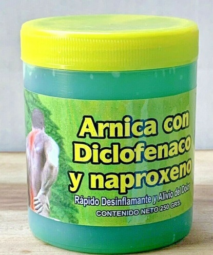 POM ARNICA DICLOFENACO NAPROXENO 120GR CBA