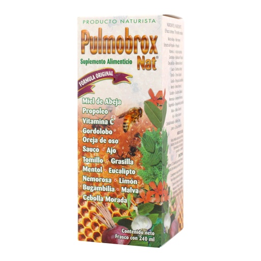 JAR PULMOBROX 240ML NATURES PET