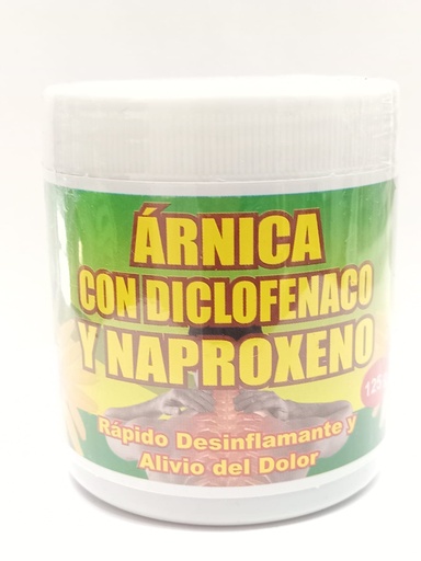 POM ARNICA DICLOFENACO NAPROXENO 125GR VIRGEN