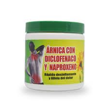 POMADA ARNICA DICLOFENACO NAPROXENO 120GR GARZA