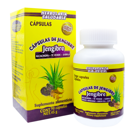 CHUPA PANZA JENGIBRE 90CAP HERBOLARIA