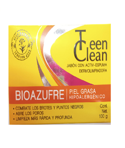 JAB BIOAZUFRE 100GR TEEN CLEAN