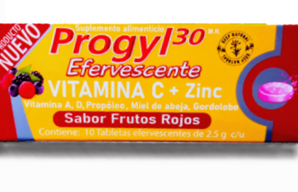 VIT C EFERVECENTE FRUTOS ROJOS 10TAB KEEP NAT