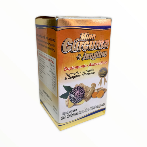 CURCUMA JENGIBRE MINN 60CAP SIGNO NATURAL