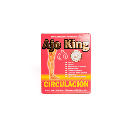 CIRCULACION 60CAP AJO KING