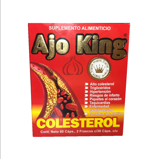 COLESTEROL 60CAP AJO KING