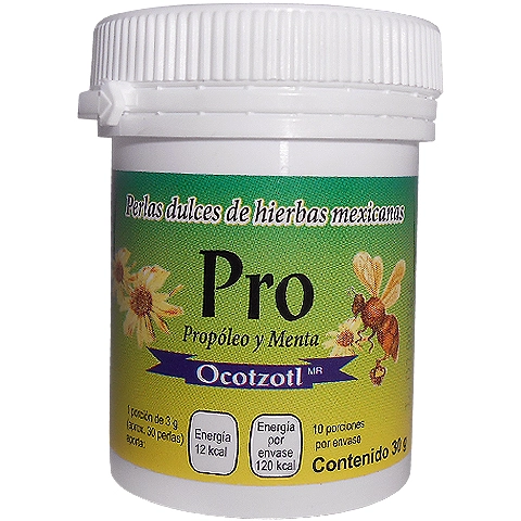 CHOCHOS PROPOLEO MENTA 30GR OCOTZOTL