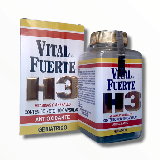"BV" VITAL FUERTE H3 ANTIOX 100CAP FARMAMEDICA