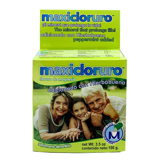 CLORURO MAGNESIO GRANULADO 100GR MAXICLORURO