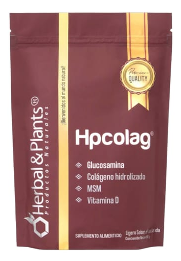 HPCOLAG + GLUCOSAMINA ZIPPER 450GR HERBAL & PLANTS