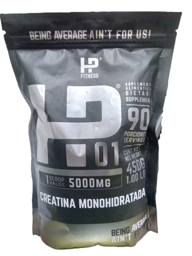 HP01 CREATINA ZIPPER 450GR HERBAL & PLANTS