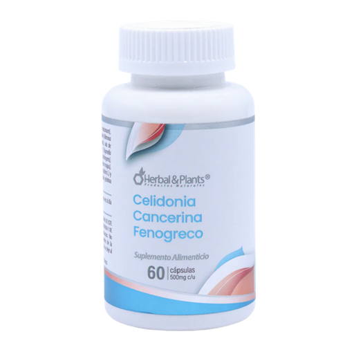 CELIDONIA CANCERINA FENOGRECO 60CAP HERBAL & PLANTS