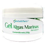 GEL ALGAS MARINAS 250GR HERBAL & PLANTS