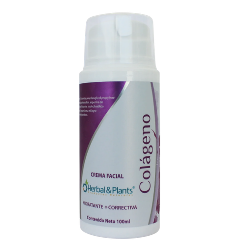 CREMA FACIAL COLAGENO 100ML HERBAL & PLANTS