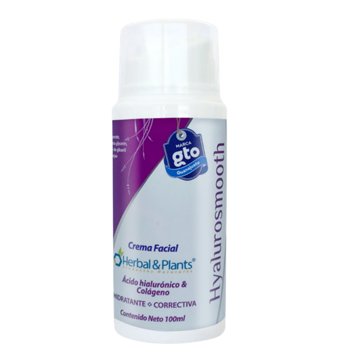 CREMA FACIAL HYALUROSMOOTH 100GR HERBAL & PLANTS
