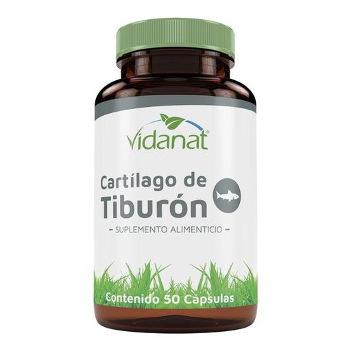 CARTILAGO TIBURON 50CAP VIDANAT