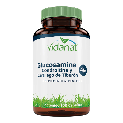 GLUCOSAMINA CONDROITIA CARTILAGO 100CAP VIDANAT