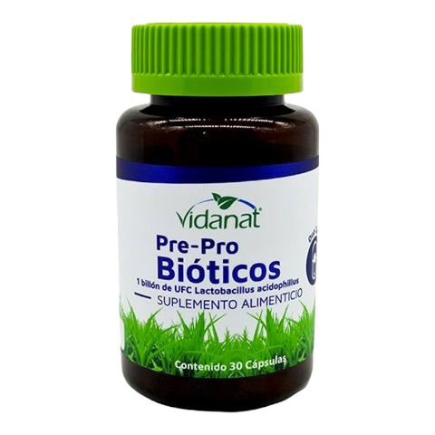 PRE PROBIOTICOS 30CAP VIDANAT