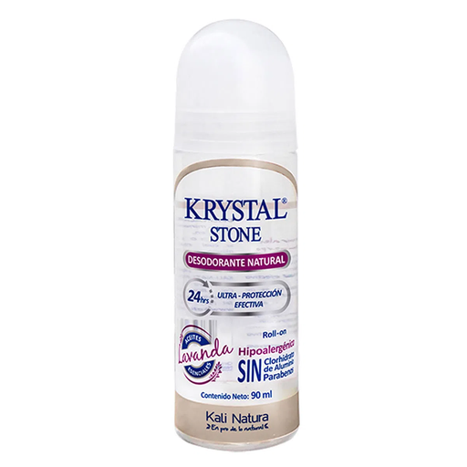 "BV" DESOD NAT 90ML LAVANDA KRISTAL STONE