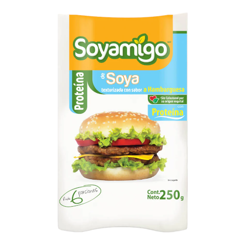 "BV" SOYA HAMBURGUESA 250GR SOYAMIGO