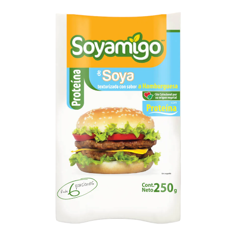 SOYA HAMBURGUESA 250GR SOYAMIGO