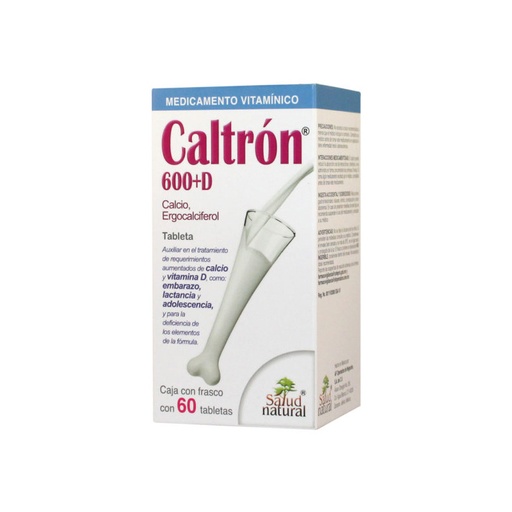 CALTRON 600+D 60TAB SALUD NATURAL