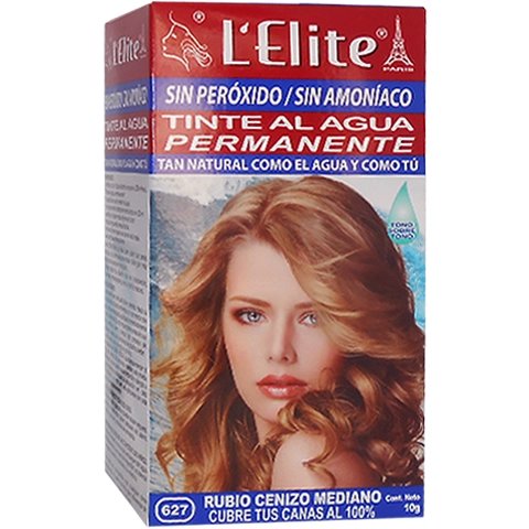 TINTE RUBIO CENIZO MEDIANO #627 10GR4 ELITE