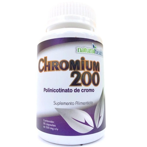 CHROMIUM 200 90CAP NATURAL HEALTH