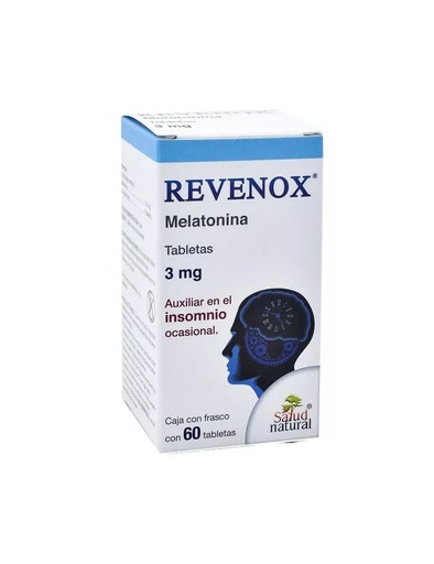 REVENOX MELATONINA 60TAB SALUD NATURAL