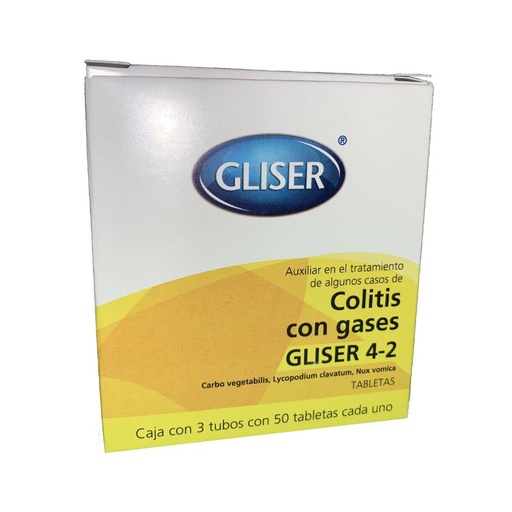 COLITIS GASES #4-2 150TAB GLISER