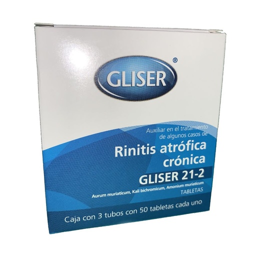 RINITIS ATROFICA CRONICA #21-2 150TAB GLISER