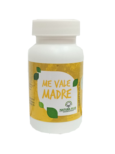 ME VALE MADRE AMARILLO 30CAP NATURA PLUS