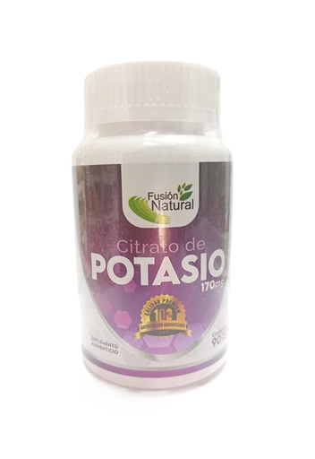 CITRATO DE POTASIO 90TAB FUSION NATURAL