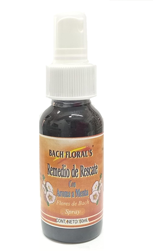 SPRAY REMEDIO RESCATE MENTA 60ML FLORES BACH