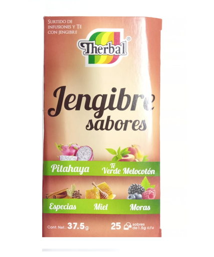 TE JENGIBRE SABORES 25SOB THERBAL