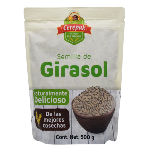 SEMILLA GIRASOL 500GR CEREPAK