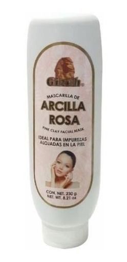 "BV"MASC ARCILLA TUBO ROSA 230GR GIZEH