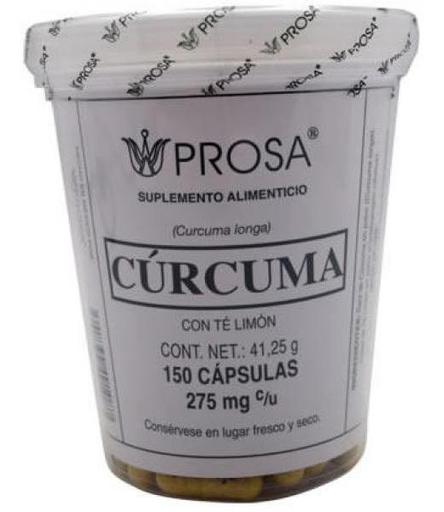 CURCUMA TE LIMON 150CAP PROSA