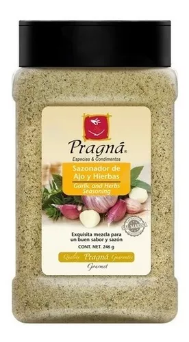 *BV* SAZONADOR AJO HIERBAS 246GR PRAGNA