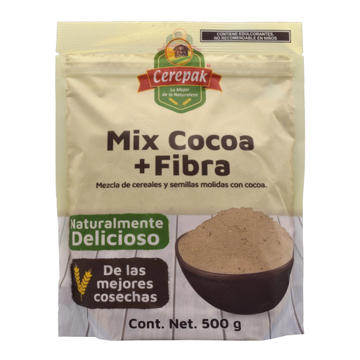 MIX COCOA + FIBRA 500GR CEREPAK