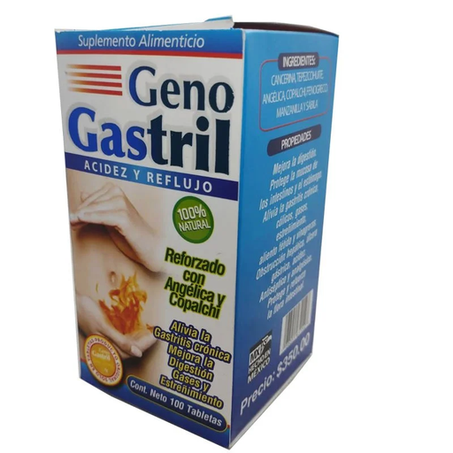 GENO GASTRIL 100TAB VIDA NATURAL