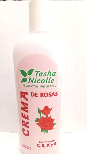 CREMA ROSAS 480ML TASHA NICOLLE