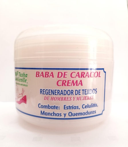 CREMA BABA CARACOL TARRO 250ML TASHA NICOLLE