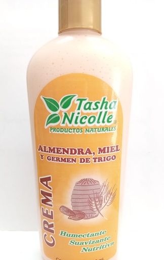 CREMA ALMENDRA MIEL GERMEN TRIPLE 480ML TASHA NICOLLE