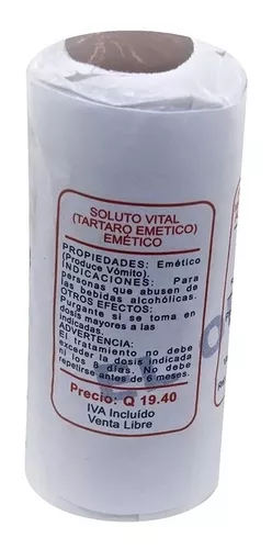 EXT SOLUTO VITAL TARTARA EMETICO